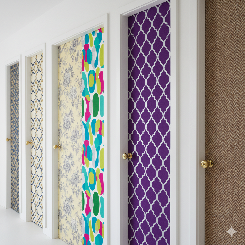 דלתות מעוצבות בטפט